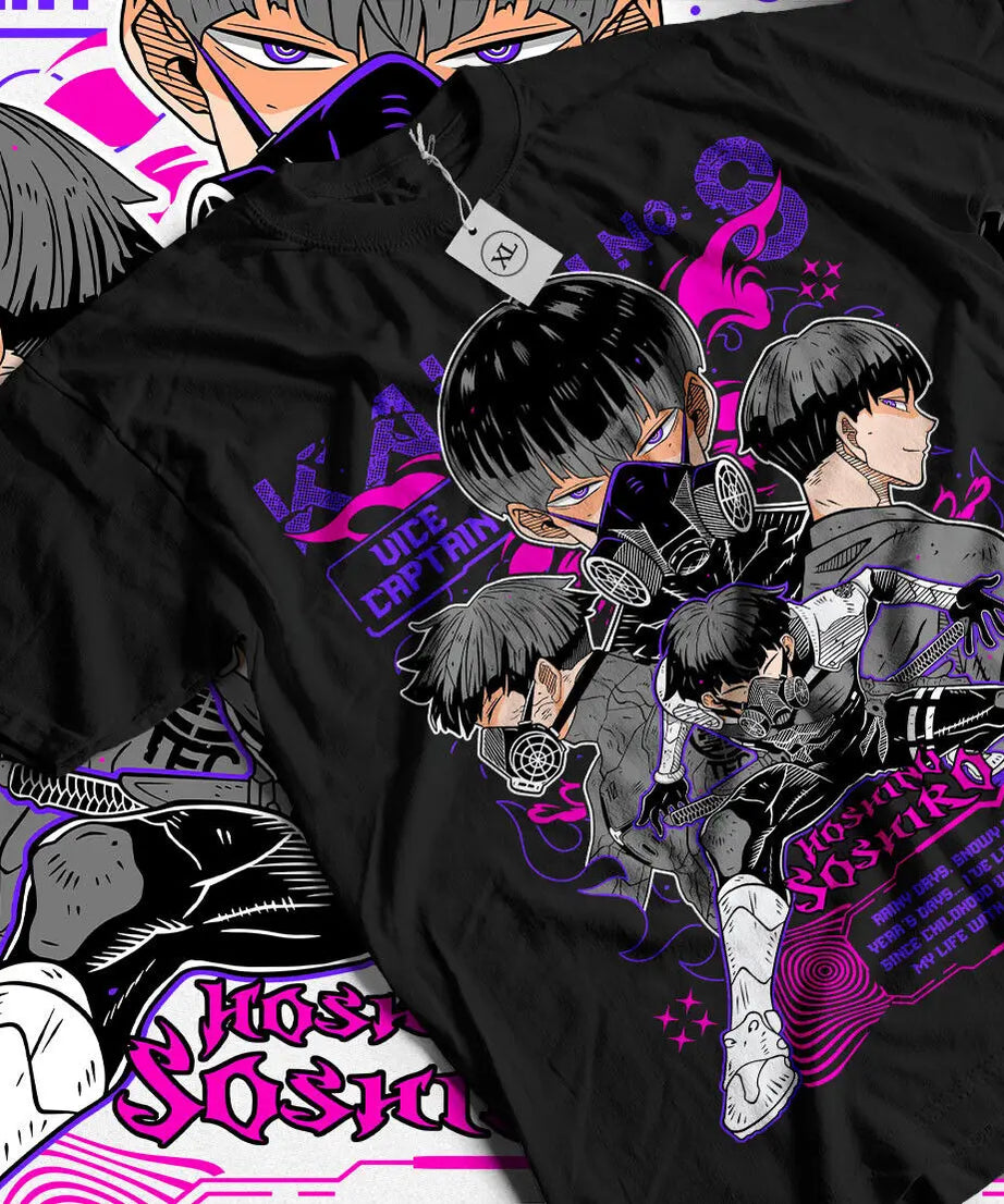 Kaiju No. 8 Unisex Graphic T-Shirt – Anime Fan Cotton Tee All Sizes