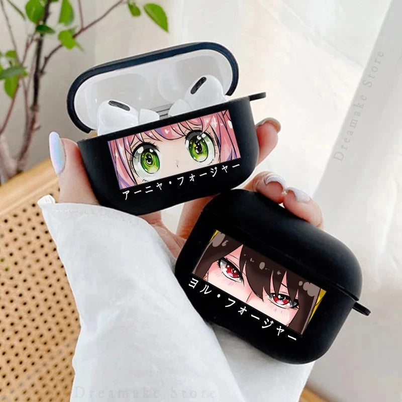 Anime Spy X Family Soft Earphone Case for Apple Airpods 1 2 3 Pro