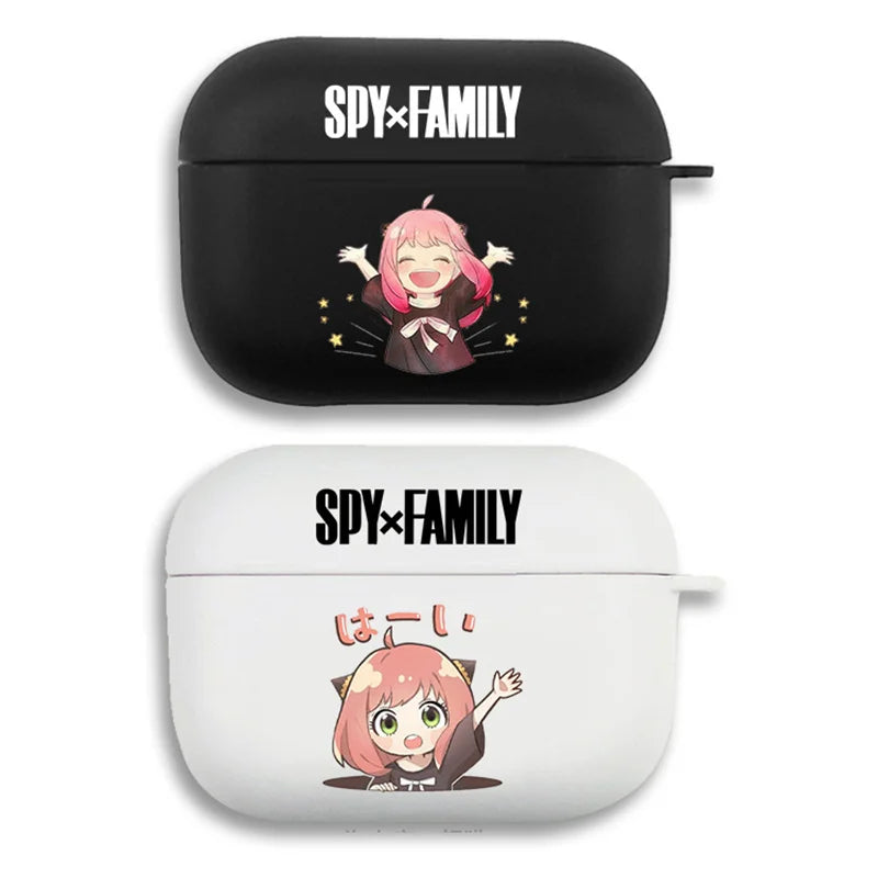 Spy x Family AirPods Case – Yor, Anya & Loid Forger Soft Cover for AirPods 1/2/3/Pro