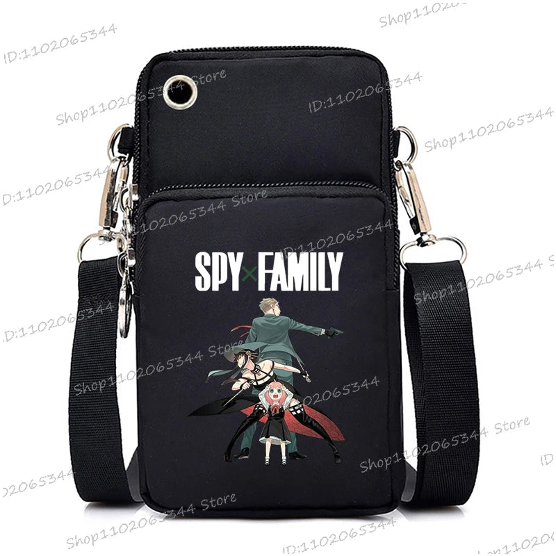 Spy x Family Anya Forger Mini Phone Crossbody Bag Casual Anime Shoulder Pouch 6
