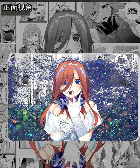 The Quintessential Quintuplets Nakano Miku Quicksand Mahjong Acrylic Brick Hanging Stand Holiday Gifts