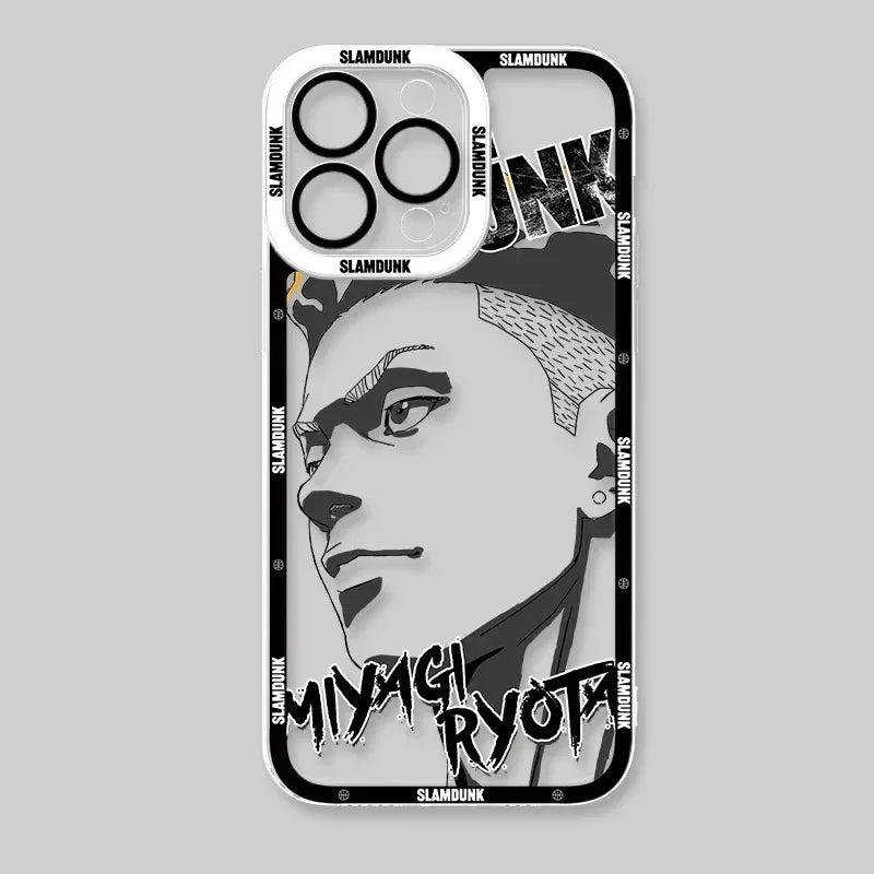 Anime Cool Slam Dunk Case For Xiaomi 13T 12T 11T 10T 14 13 12 11 Lite 5G NE POCO F6 X6 Pro X3 NFC X5 X4 GT F3 F4 F5 M6 M5S C65