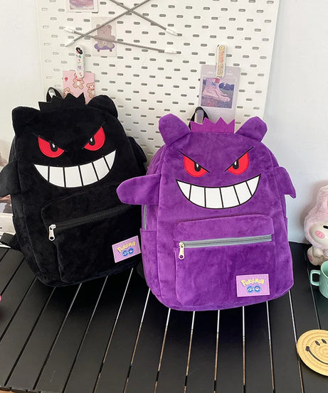 Gengar Backpack – Cute Kawaii Anime Bag for School, Travel & Gifts