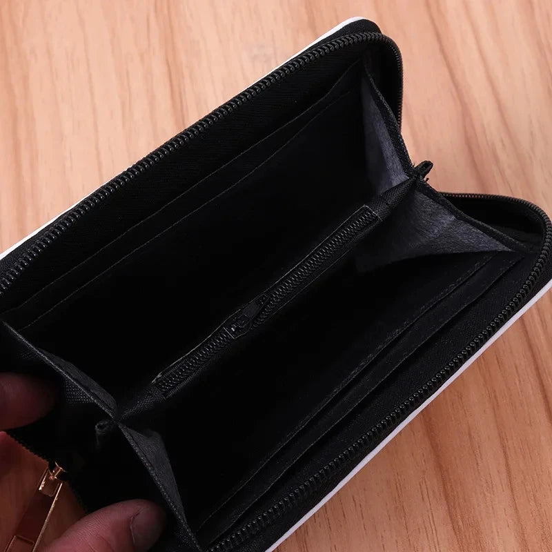 Anime Tsuyuri Kanao Kamado Tanjirou Nezuko Wallet Cosplay Portable Mini Zero Purse PU Leather Multi-Layer Wallets