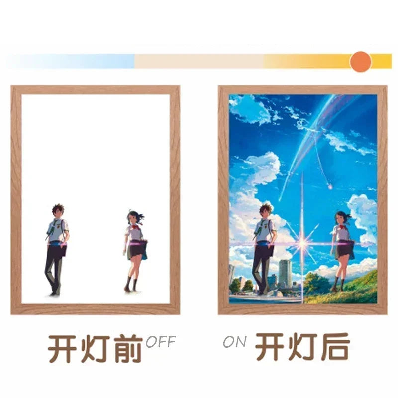 Your Name LED Wall Light — Anime Night Lamp 3