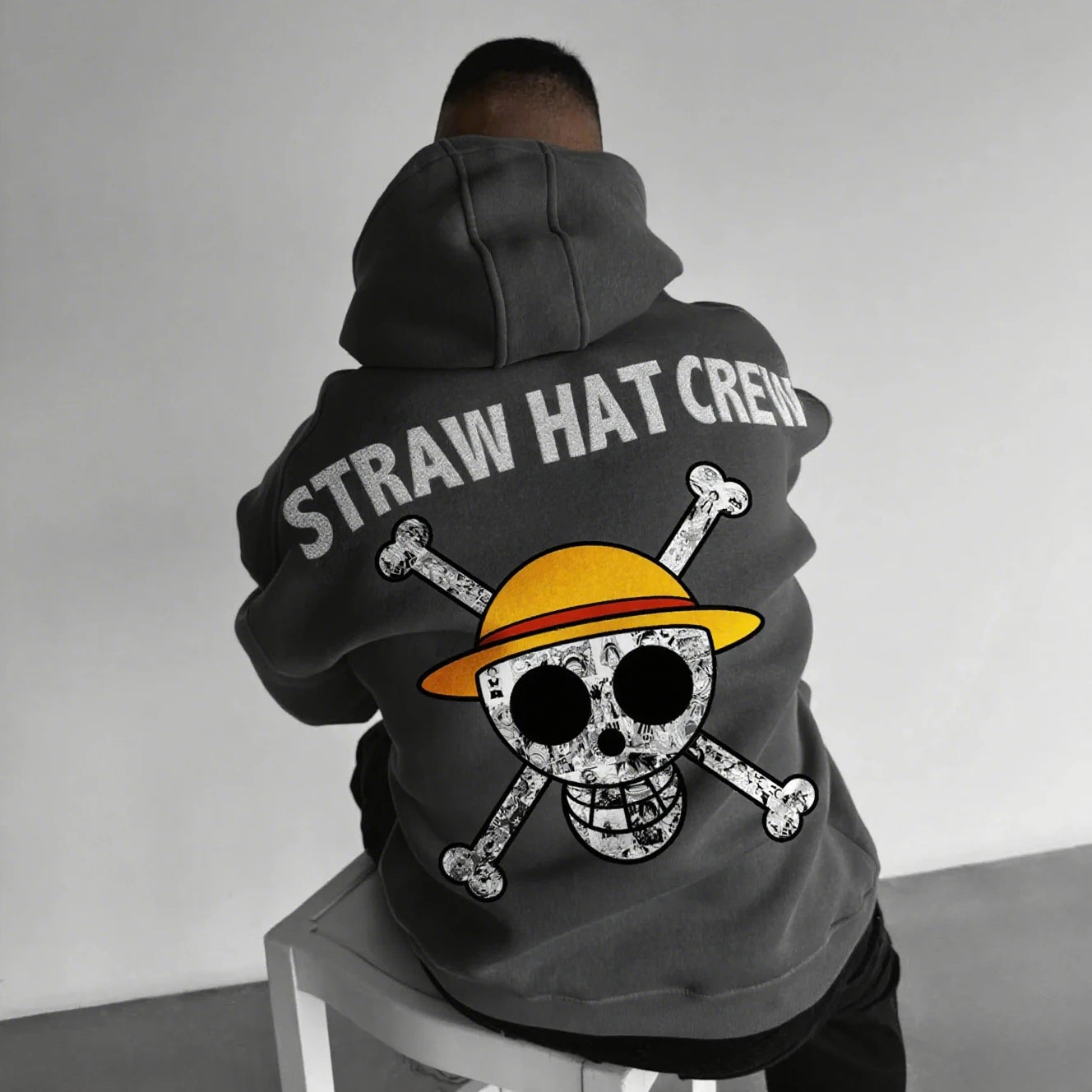One Piece Straw Hat Crew Anime Hoodie Men Women Casual Pullover Sweatshirt Streetwear Cosplay Costume Spring Autumn Fashion Tops