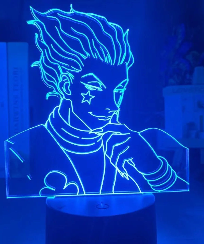 Anime Hunter X Hunter Led Night Light Killua Zoldyck Figure Nightlight Color Changing Usb Battery Table 3d Lamp Gift for Kids