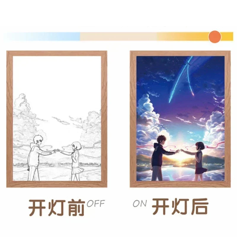 Your Name LED Wall Light — Anime Night Lamp 8