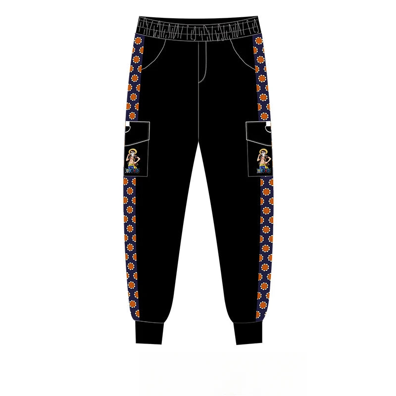 Anime One Piece Pants Cosplay Costumes Leisure Overalls Zoro Luffy Sweatpants Casual Fashion Women Men Sweat Pants Gift