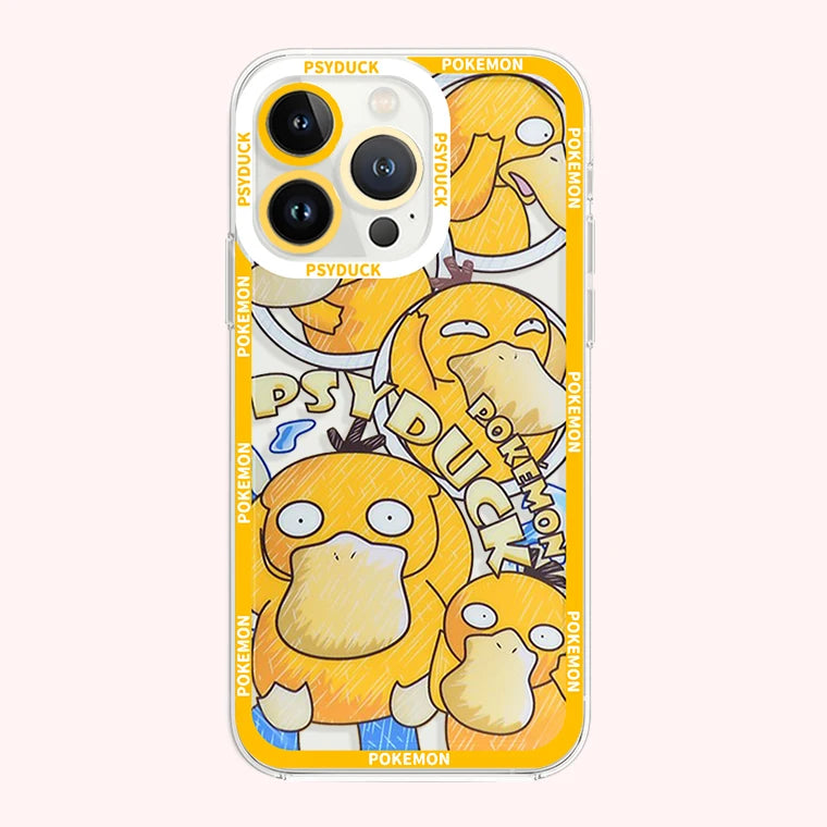 Pokémon Pikachu Shockproof Silicone Phone Case for iPhone 11 to 17 Pro Max 6