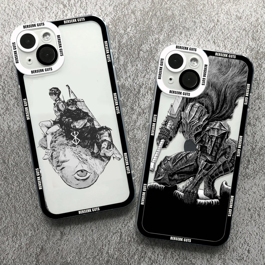 Rampage Anime Phone Case Guts Zodd for iPhone 13 12 11 14 15 Pro Max XSMAX X XR 14 15 Plus Clear Soft Silicone Case