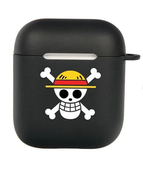 The new One Piece Skull is suitable for airpods PRO 3rd generation protective case 1/2 Apple Bluetooth silicone earphone case