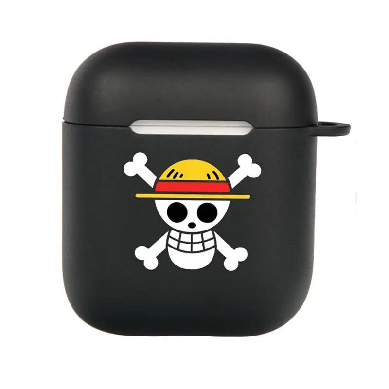 The new One Piece Skull is suitable for airpods PRO 3rd generation protective case 1/2 Apple Bluetooth silicone earphone case