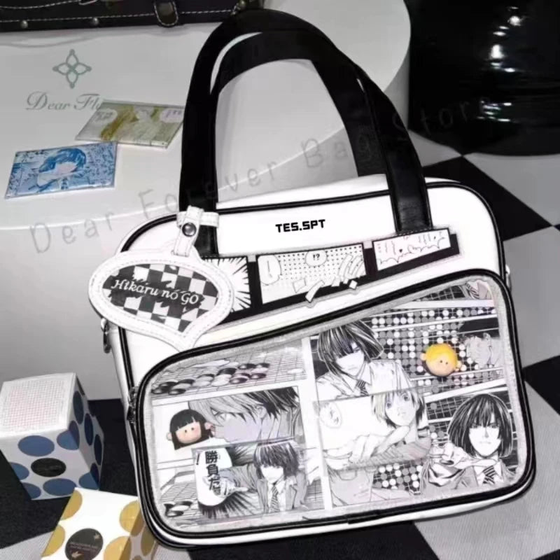 Clear Ita Bag — Kawaii Crossbody Display Tote