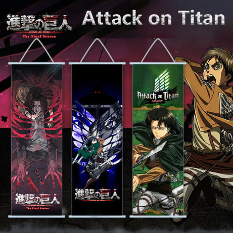 Attack on Titan Canvas Wall Art