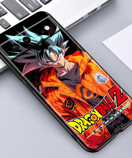 Dragon Ball Z Shockproof Case – Goku Edition for Google Pixel 4–9 Series