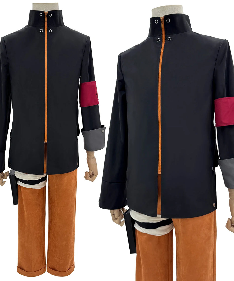 Naruto Uzumaki Cosplay Costume – Adult Unisex Full Set for Halloween & Conventions