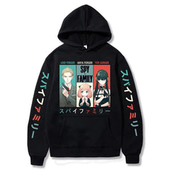 Spy x Family Anya Forger Fashion Hooded Sweatshirt – Women & Girls Casual Pullover