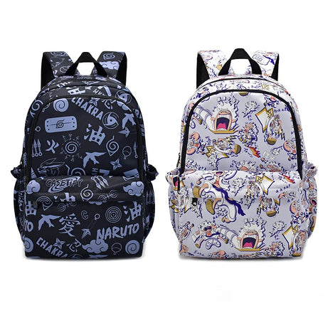 One Piece Luffy Gear 5 Backpack - Large Capacity Schoolbag & Travel Bag