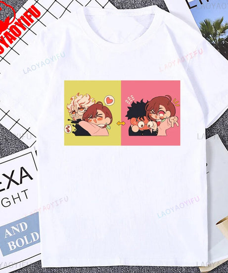 Dandadan Anime Graphic T-Shirt – Japanese Streetwear Unisex Cotton