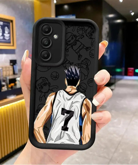 Slam Dunk Anime Phone Case – Soft Cover for Samsung Galaxy A15–A55 (4G/5G)