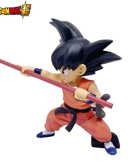 Anime Dragon Ball Figure Childhood Son Goku Action Figure PVC Model Toy Statue Doll Collection Desktop Decoration Kids Gift 14cm