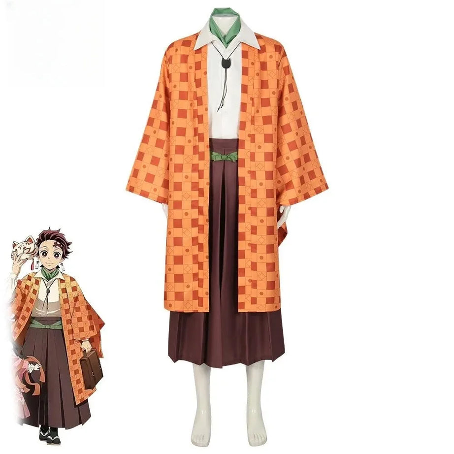 Demon Slayer Tanjirou Kamado Cosplay Costume Set