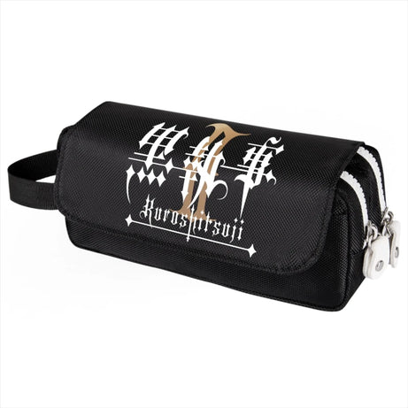 Anime Black Butler Multifunctional Pen Bag Durable Large Capacity