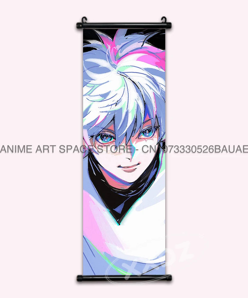 Hunter x Hunter Scroll Poster – Classic Anime Wall Art Canvas Decoration