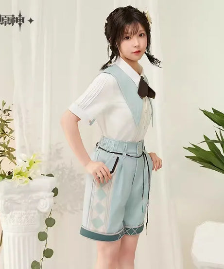 Game Anime GENSHIN IMPACT Venti Theme Show Casual Shorts Barbatos Pants