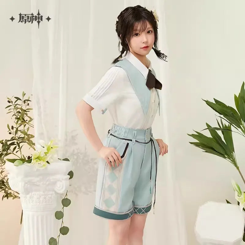 Game Anime GENSHIN IMPACT Venti Theme Show Casual Shorts Barbatos Pants