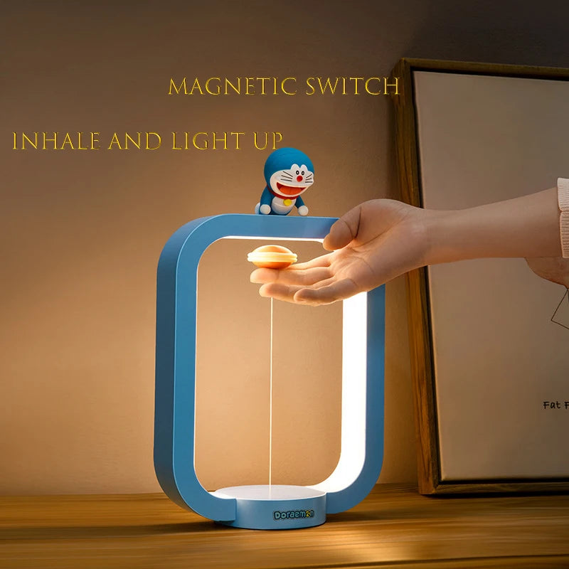 Kawaii Doraemon Levitation LED Desk Lamp