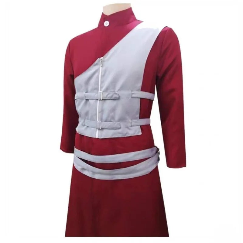 Anime Naruto Gaara Cosplay Costume – Premium Kazekage Uniform Outfit for Adults & Kids 4