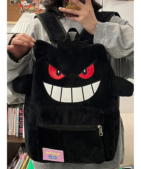 Gengar Backpack – Cute Kawaii Anime Bag for School, Travel & Gifts