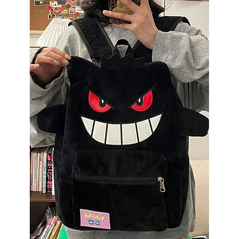 Gengar Backpack – Cute Kawaii Anime Bag for School, Travel & Gifts