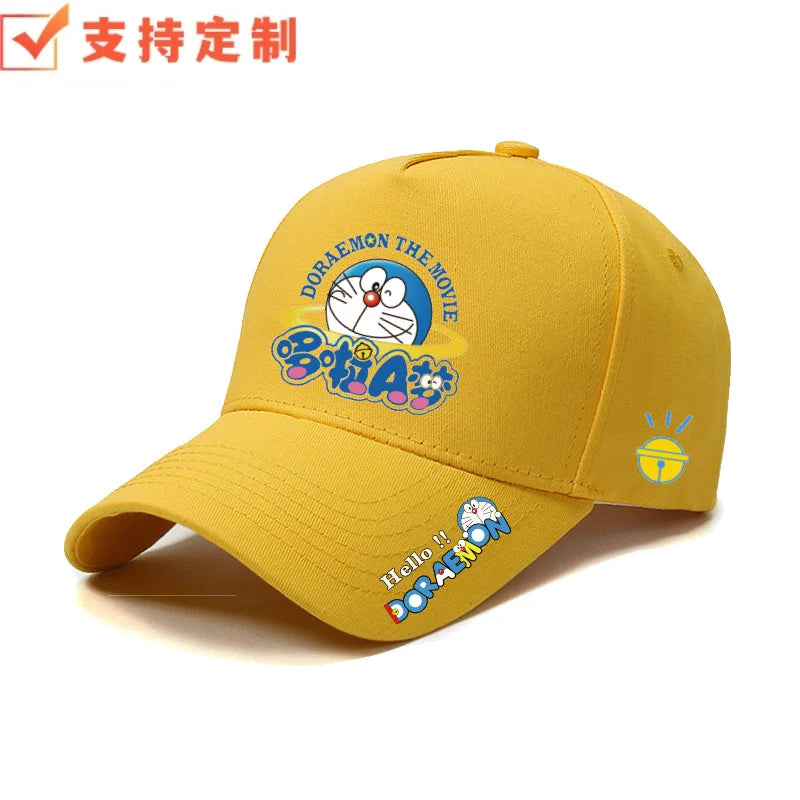 Doraemon & Tinker Bell Outdoor Cap – Breathable Anime Baseball Hat