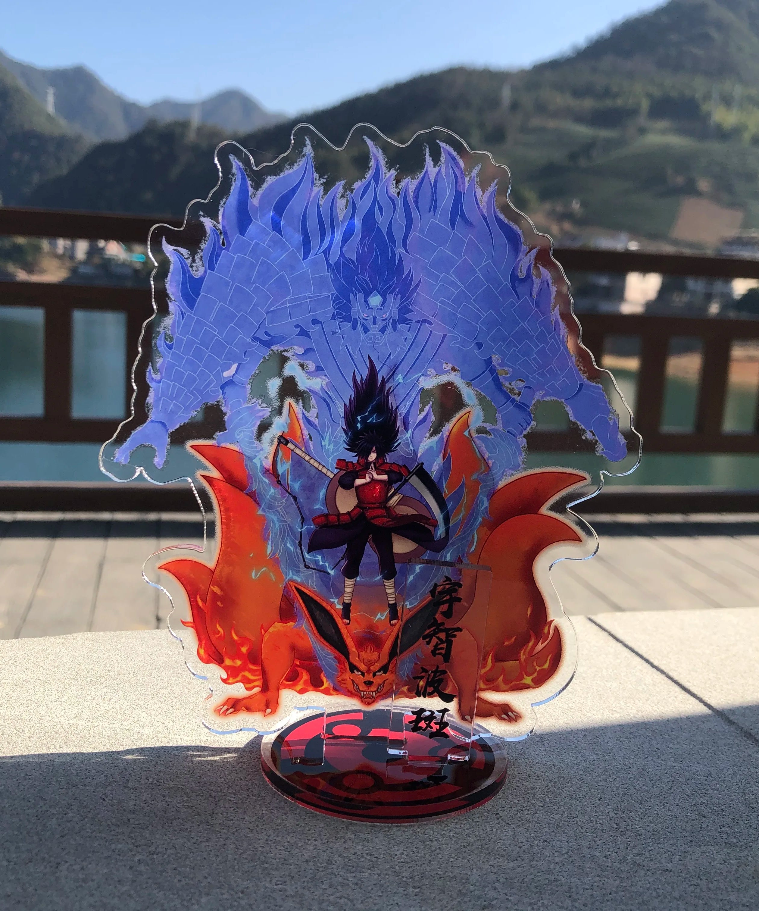 Anime Acrylic Stand Character Model Board Table Decoration Key Chain Kakashi Itachi Sasuke Lady Gift Jewelry Accessories