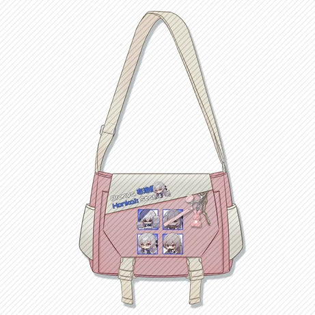 Honkai: Star Rail Characters Pink Shoulder Bag