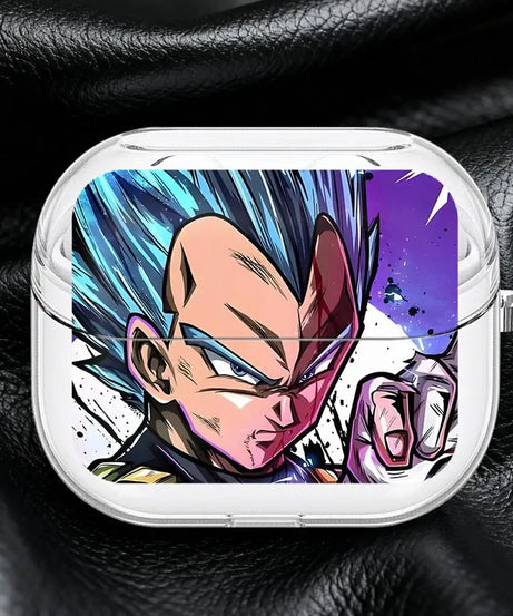 Clear Earphone Cases Cover With Hook Case For Samsung Galaxy Buds 3Pro 4Pro Live 3 FE 2Pro 2 4 Pro Master Roshi V-Vegeta