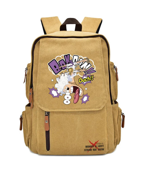 Anima One Piece Peripherals Luffy Ace Premium New Rucksack School Bag Trendy Large Capacity Backpack Bag Birthday Fan Gift