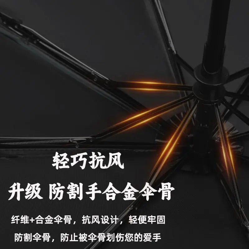 Naruto anime peripheral automatic umbrella Naruto Namikaze Minato Uchiha Itachi Kakashi Haruno Sakura sunshade umbrella gift