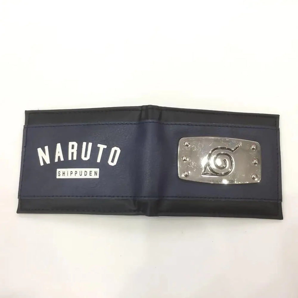 Naruto & Kakashi Foldable PU Leather Wallet – Anime Cartoon Coin Purse & Gift 7
