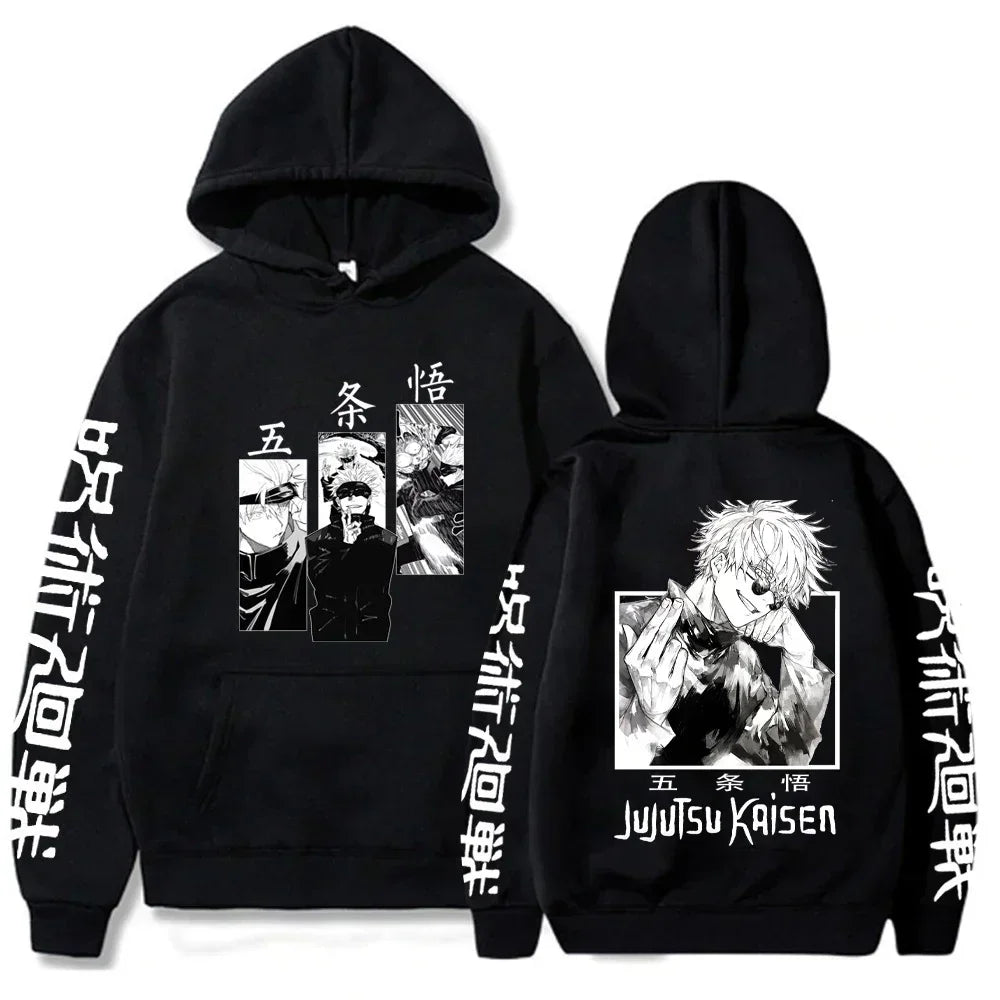Jujutsu Kaisen Yuji Itadori Hoodie – Harajuku Anime Streetwear Pullover 3