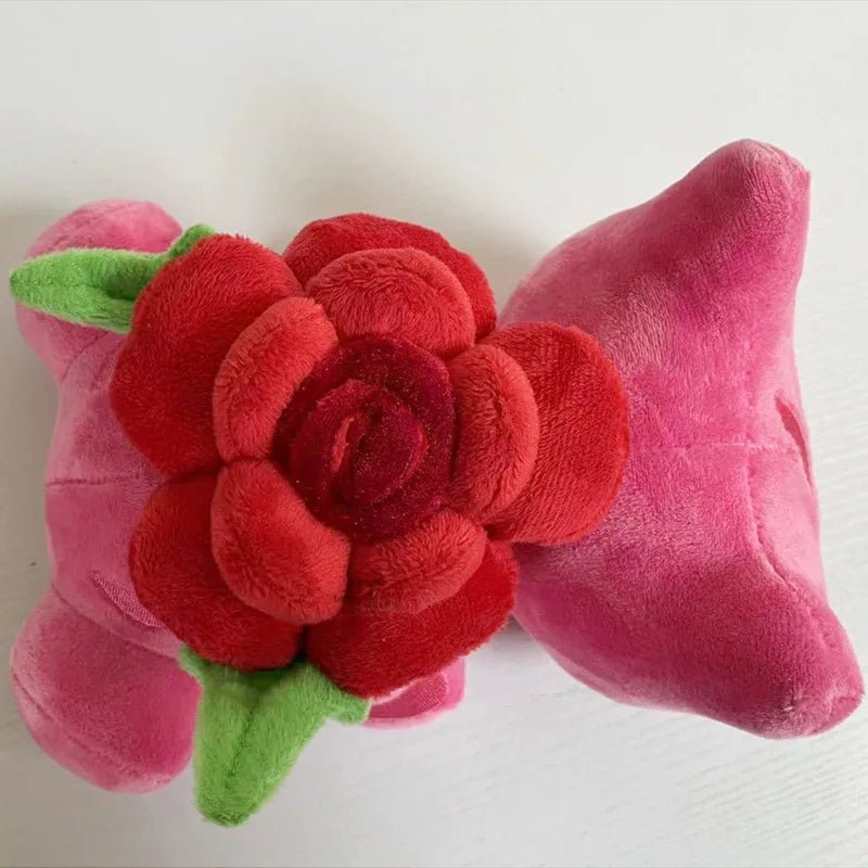 20cm Cute Pokemon Rose Edition Bulbasaur Venusaur Anime Plush Doll Pillow Cushion Toy Gift