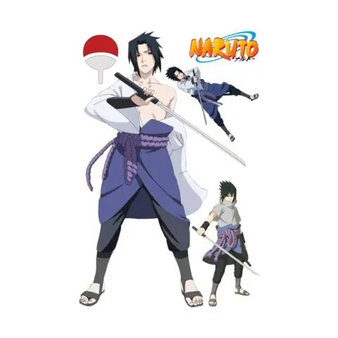 Naruto Wall Stickers, Personalized 3D Three-dimensional Adhesive Wall Stickers, Waterproof Glass Stickers, Decorative Paintings