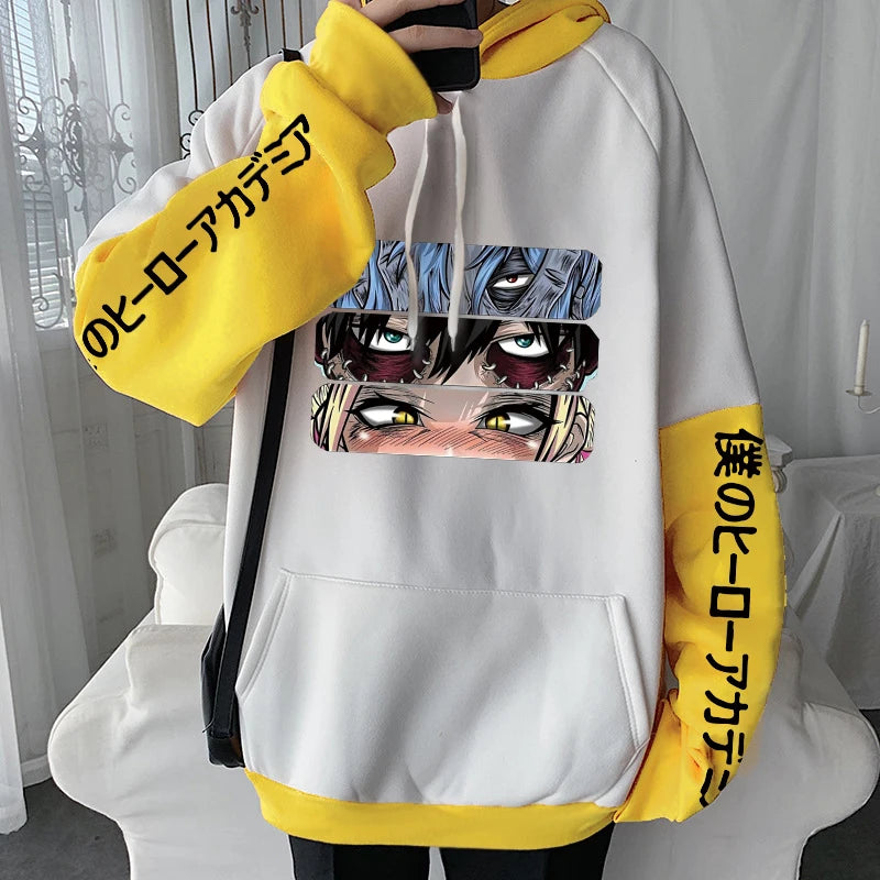 My Hero Academia League of Villains Eye Graphic Hoodie Harajuku Streetwear 6