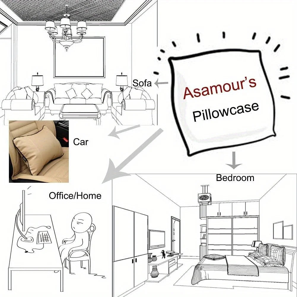 Detective Conan Pillowcase – Soft Anime Cushion Cover with Zipper for Sofa & Bedroom Decor