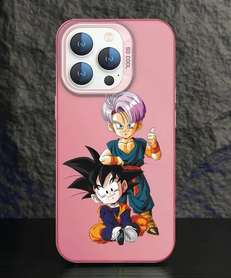Phone Case for iPhone 14 15 16 Plus 17 Air 16e 11 12 13 Pro Max Shell Dragon Ball Vegeta Goku Dragons