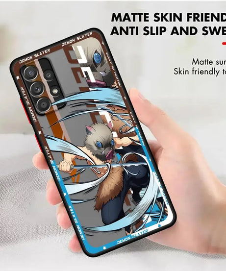 Anime Demons Slayers Soft Cover Phone Case for Samsung Galaxy A52 A16 A53 A21s A24 A22 A73 A32 A34 A72 A25 A15 A33 A54