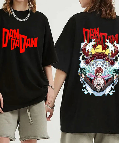 New Hot Anime Dandadan Ayase Momo Printing T-shirts Fashion Women Men Summer Tee Shirt Unisex Casual Short Sleeve Round Neck Top